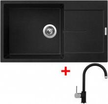 Sinks ULTIMA 860 XXL Pureblack + Vi...